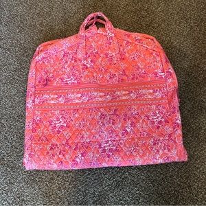 Vera Bradley Garment Bag Hope Toile Salmon Pink
